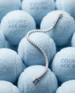 Celeste Round Tennis Bracelet - Image 3