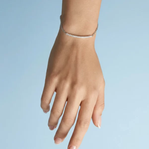 Minimalist Spark Tennis Bracelet