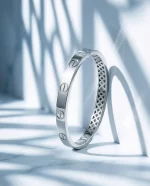 Iconic Screw Motif Bangle - Image 3