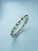 Emerald Royale Tennis Bracelet