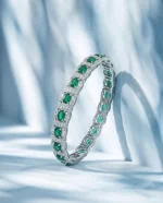 Emerald Royale Tennis Bracelet - Image 2