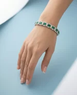 Emerald Royale Tennis Bracelet - Image 3