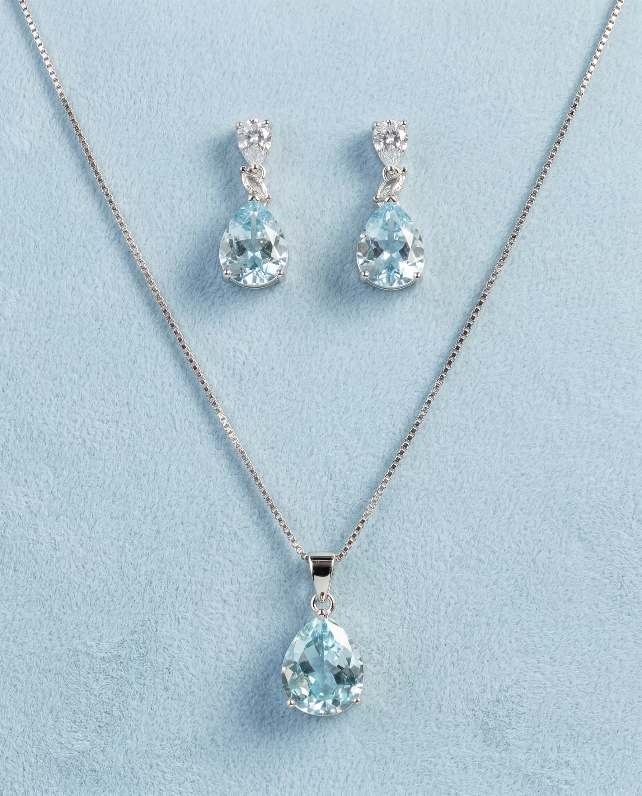 VJ14.1-1.webp Azure Drop Elegance Pendant Set - Image 1