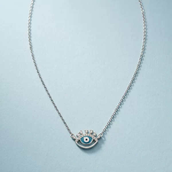 Nazar Aura Diamond Pendant