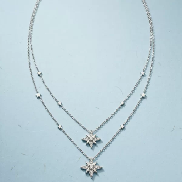 Starlight Layered Pendant Necklace