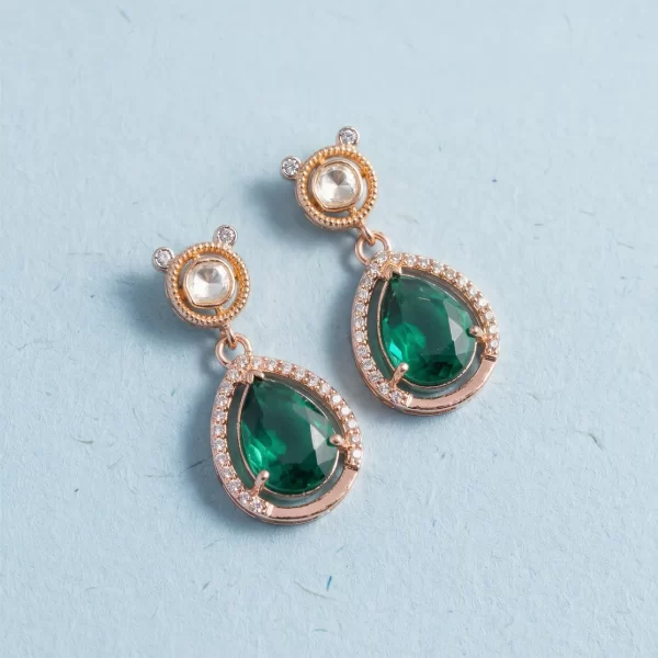 Emerald Grace Pendant Set