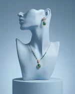 Emerald Grace Pendant Set - Image 3