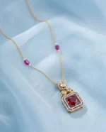 Ruby Royale Pendant Set - Image 2