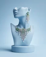 Emerald Pearl Royal Choker Set