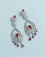 Ruby Bloom Earrings