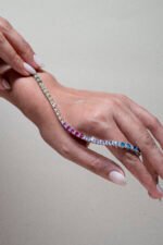 Prism Rainbow Tennis Bracelet