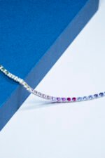 Prism Rainbow Tennis Bracelet - Image 3